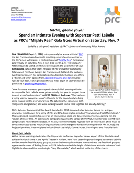 Mighty Real” Gala Goes Virtual on Saturday, Nov