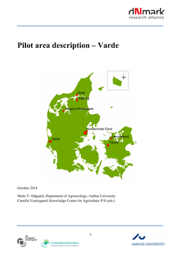 Pilot Area Description – Varde