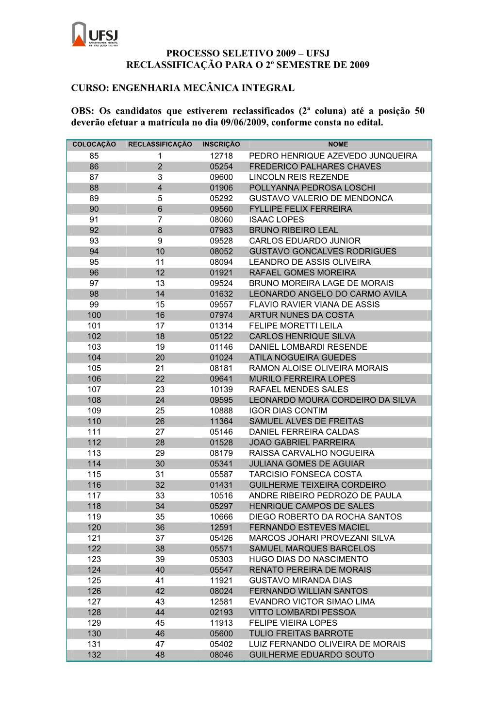 Engenharia Mecânica Integral