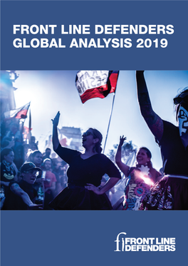 Front Line Defenders Global Analysis 2019