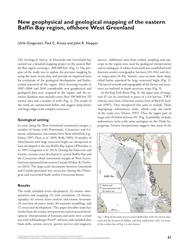 Geological Survey of Denmark and Greenland Bulletin 35, 2016, 83-86