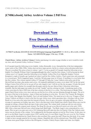 Cn8ki [E-BOOK] Airboy Archives Volume 2 Online