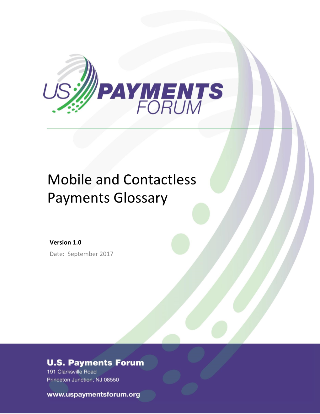 Mobile and Contactless Payments Glossary