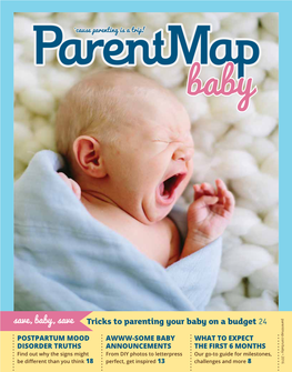 Save, Baby, Save Tricks to Parenting Your Baby on a Budget 24 Parentmap.Com/Baby • 2016