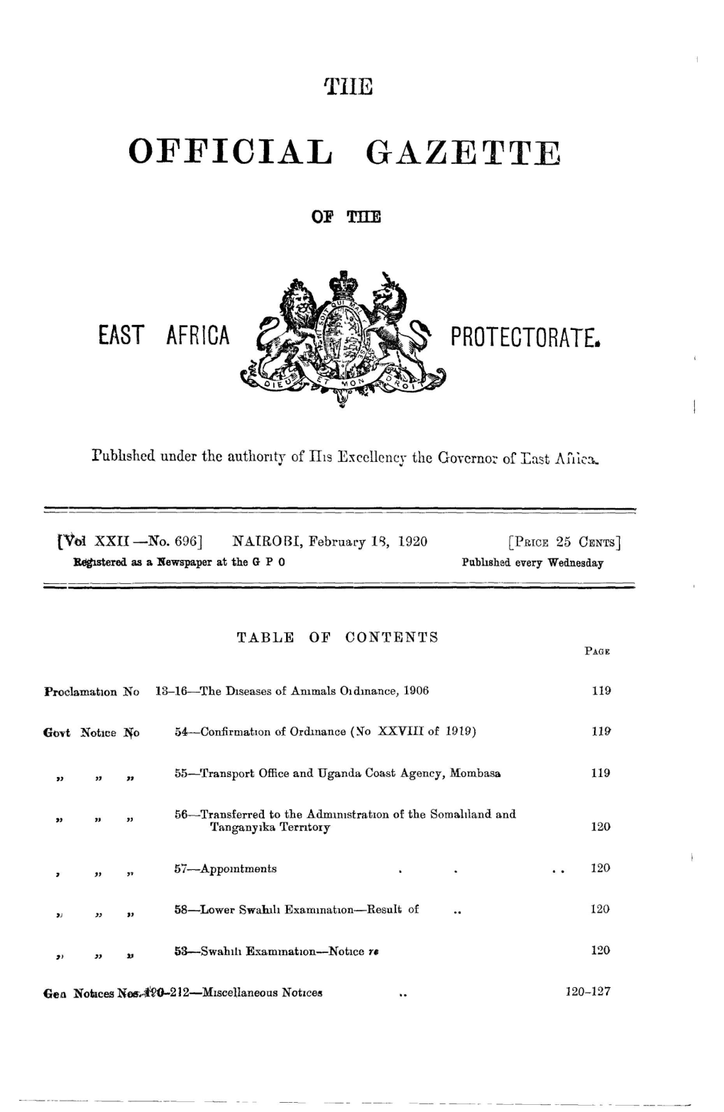 Official Gazette