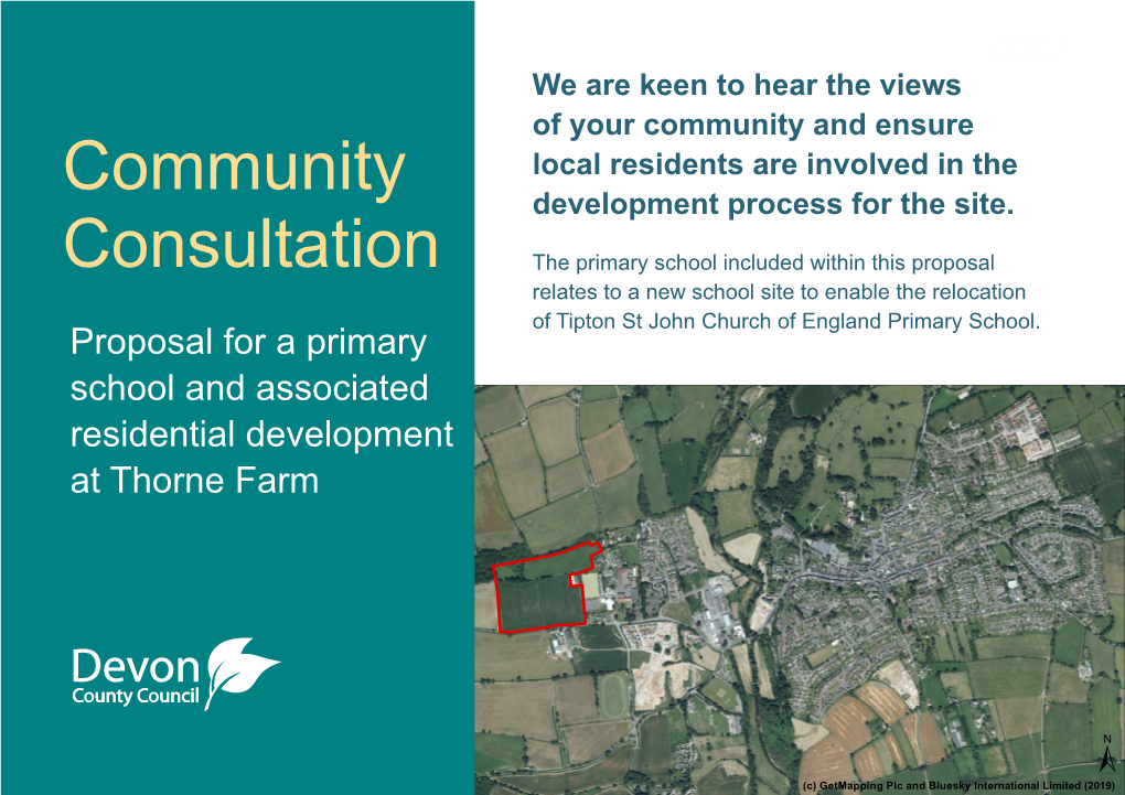 Proposal for a Primary School and Associated Residential Development at Thorne Farm