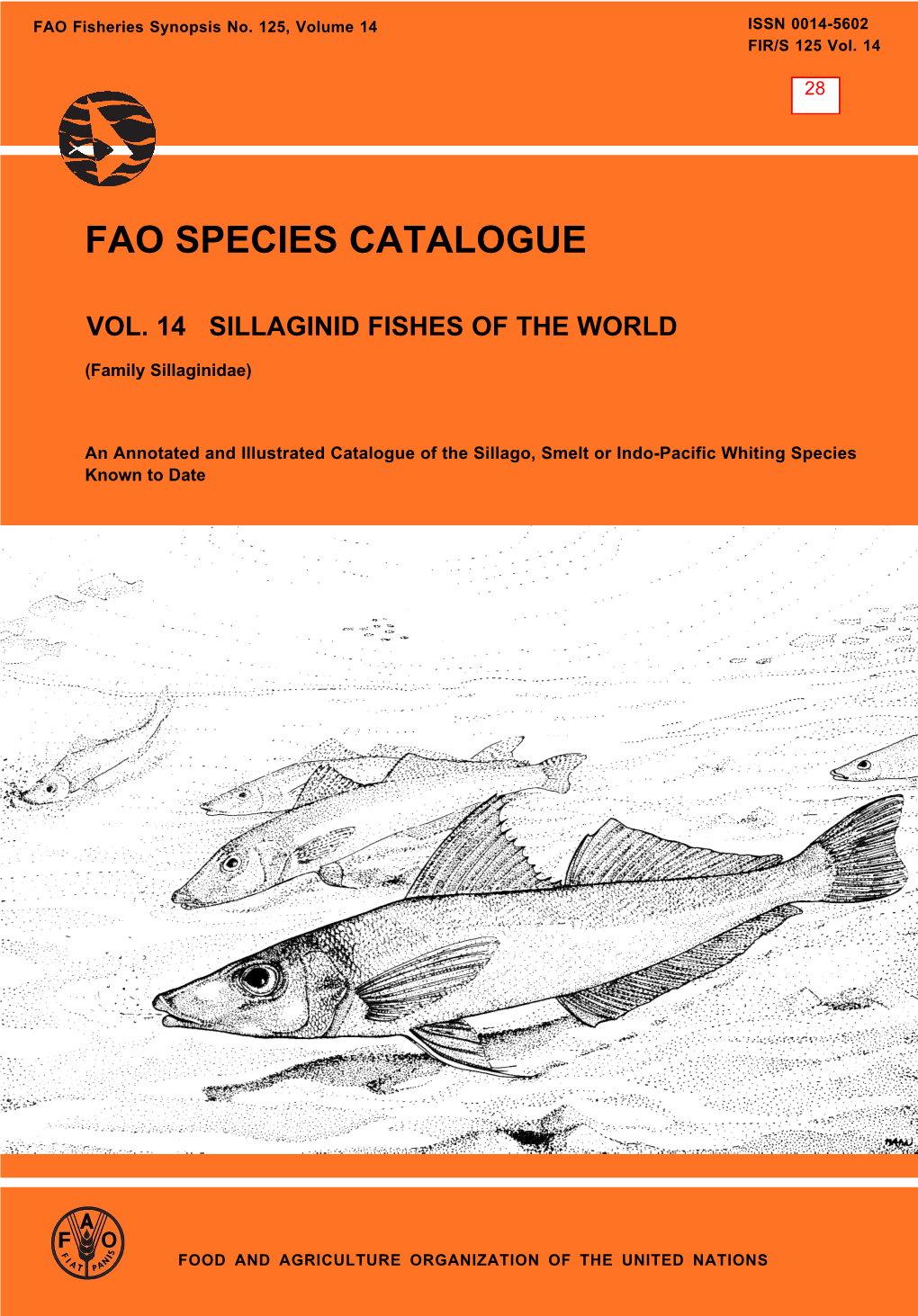 Fao Species Catalogue