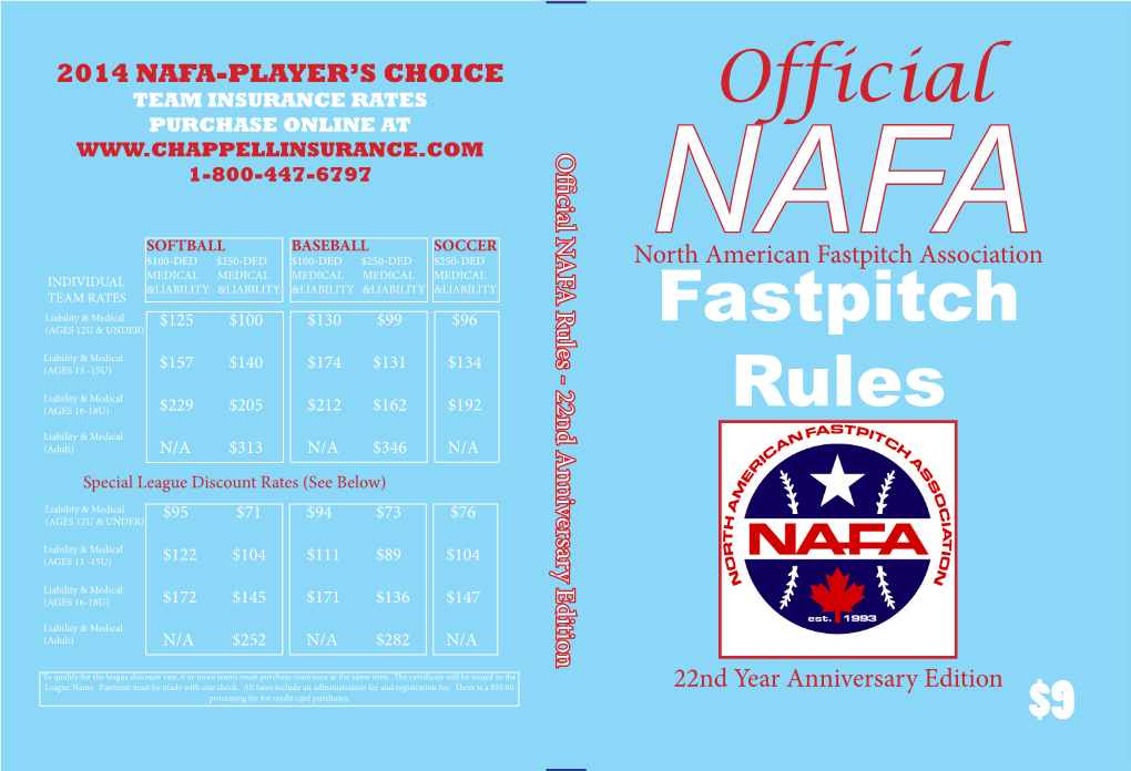 Official Fastpitch Rules