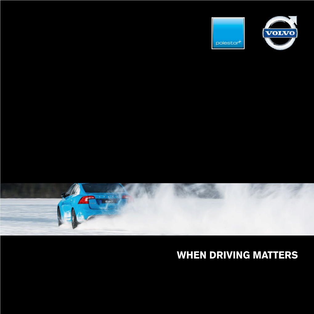 Brochure: Volvo Mk.2-II S60 Polestar (April 2014)