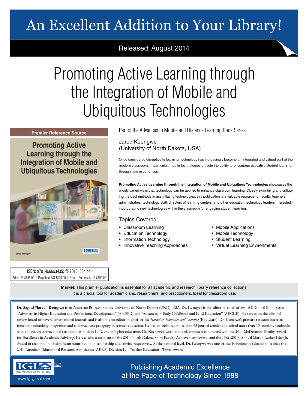 Promoting Active Learning Through the Integration of Mobile and Ubiquitous Technologies