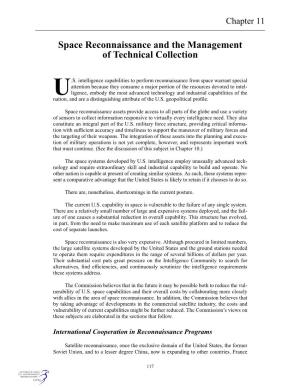 Space Reconnaissance and the Management of Technical Collection