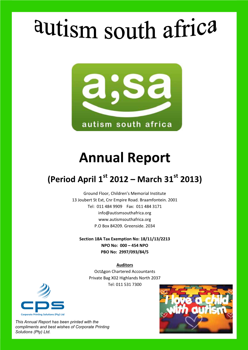 Annual Report 2013