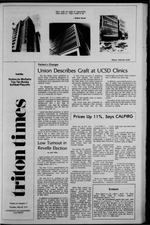 Union Describes Graft at UCSD Clinics