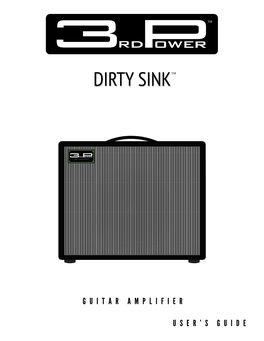 Dirty Sink Manual V1