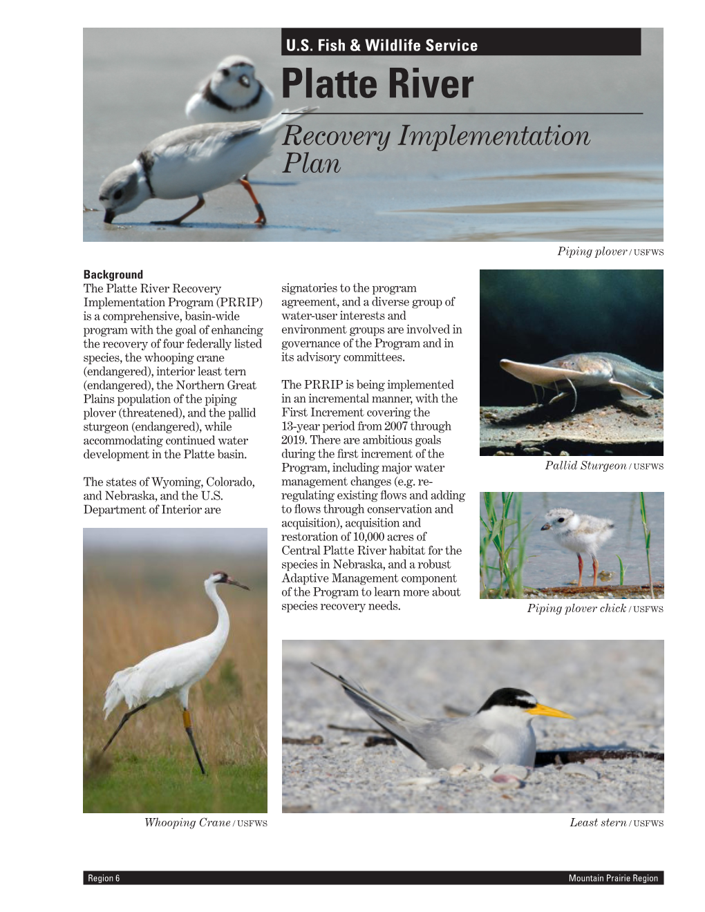 Platte River Recovery Implementation Plan