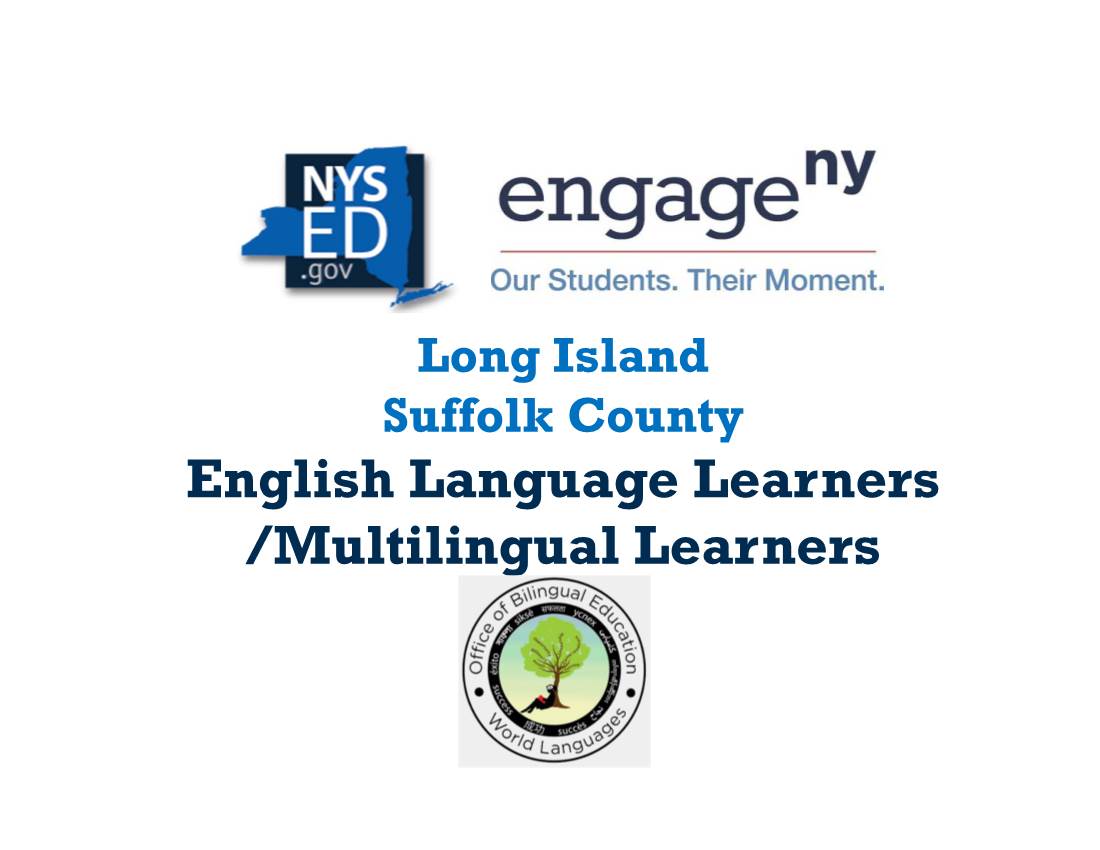 English Language Learners /Multilingual Learners NEW YORK STATE DEMOGRAPHICS