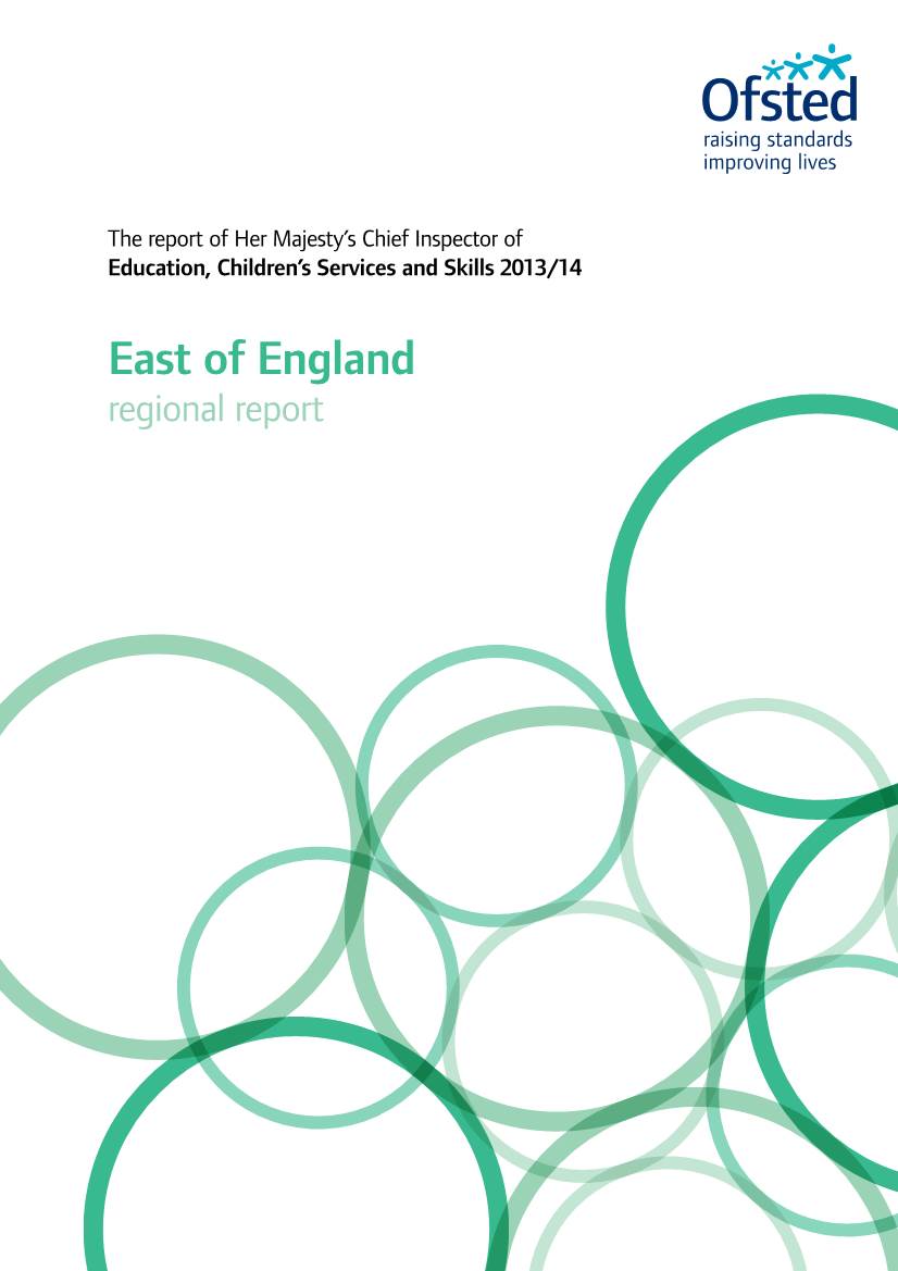 Ofsted Annual Report 201314 East of England