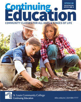 Educationcommunity CLASSES for ALL AGES & STAGES of LIFE