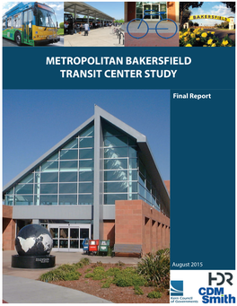 Metropolitan Bakersfield Transit Center Study