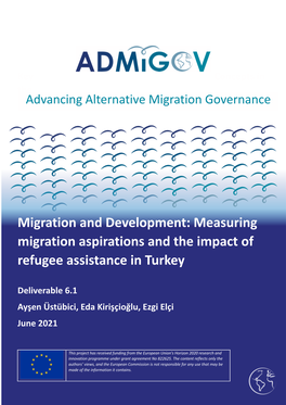 Measuring Migration Aspirations and the Impact of Refugee Assistance in Turkey