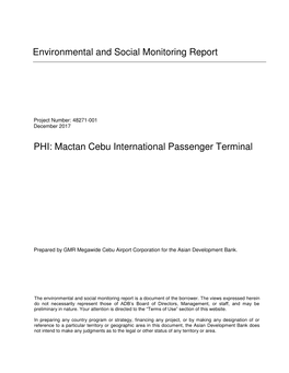 48271-001: Mactan-Cebu International Passenger Terminal Project