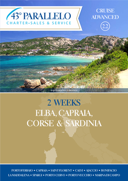2 Weeks Elba, Capraia, Corse & Sardinia