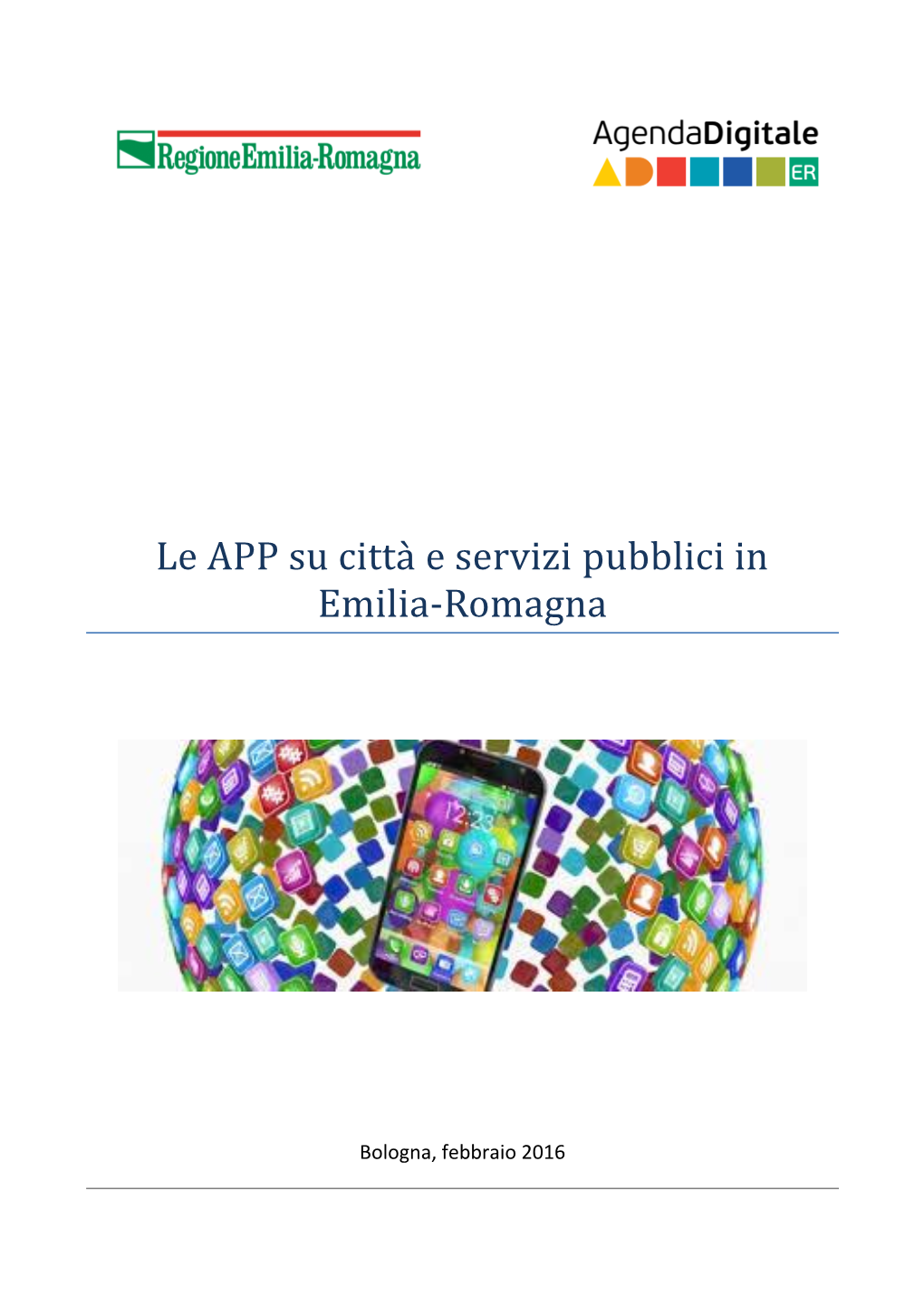 Le App Su Città E Servizi Pubblici in Emilia-Romagna