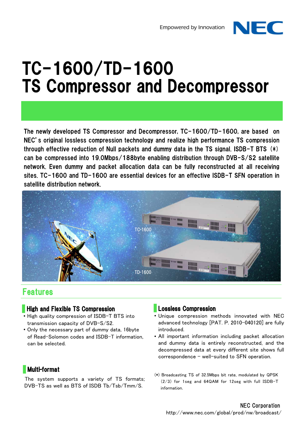 TC-1600/TD-1600 TSマスタ Compressor タイトルの書式設定 and Decompressor