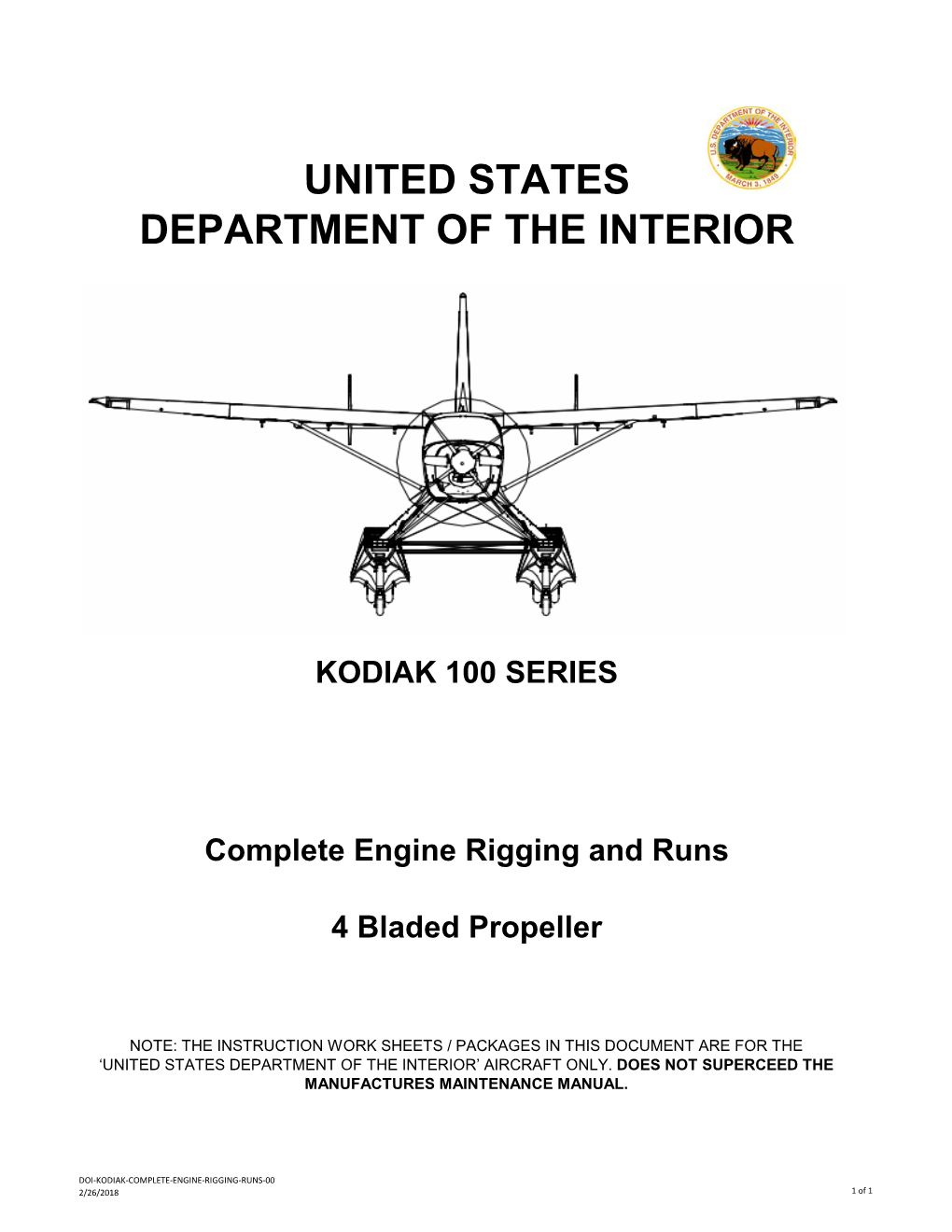 Doi-Kodiak-Engine Rigging and Runs Tr01