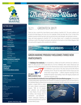 GREENTECH 2017! - ABC Recycling - Glencore There’S Less Than a Month Left to Green Marine’S Annual Conference, Greentech 2017