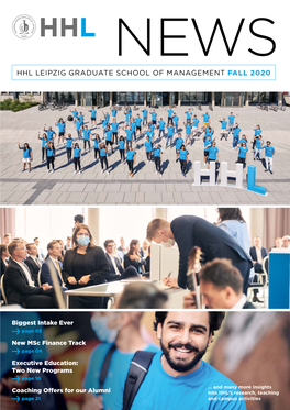 Hhl News Fall 2020