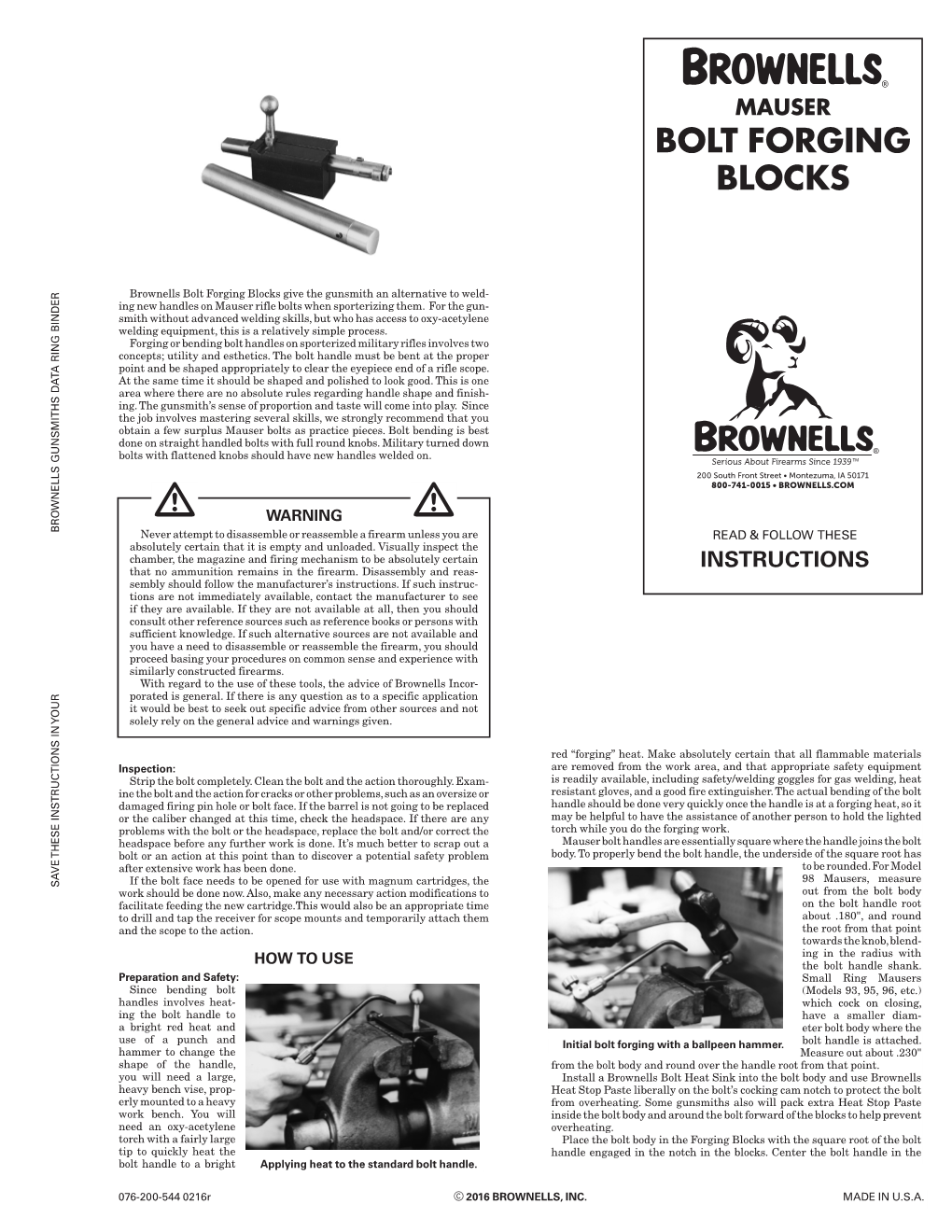 Bolt Forging Blocks