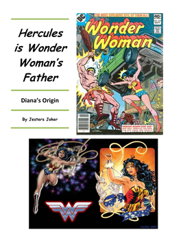 Hercules Is Wonder Woman's Father
