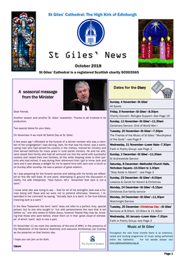 St Giles' News