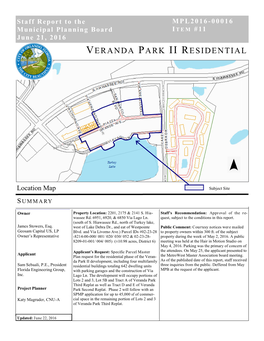 Veranda Park Ii Residential