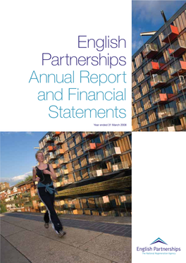English Partnerships Annual Report and Financial Statements