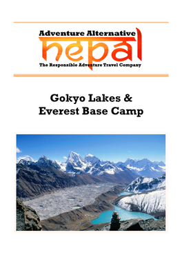 Gokyo Lakes & Everest Base Camp