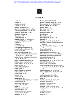 To Browse the Index