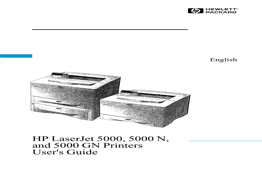 LJ 5000 Series User Guide