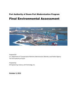 Final Environmental Assessment
