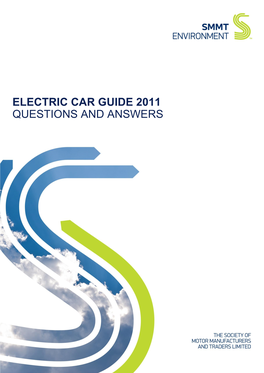 SMMT's Electric Car Guide
