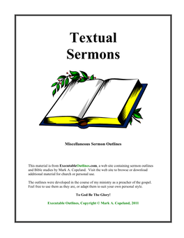 Textual Sermons