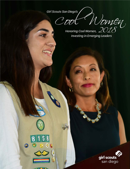 Girl Scouts San Diego's Honoring Cool Women, Investing in Emerging