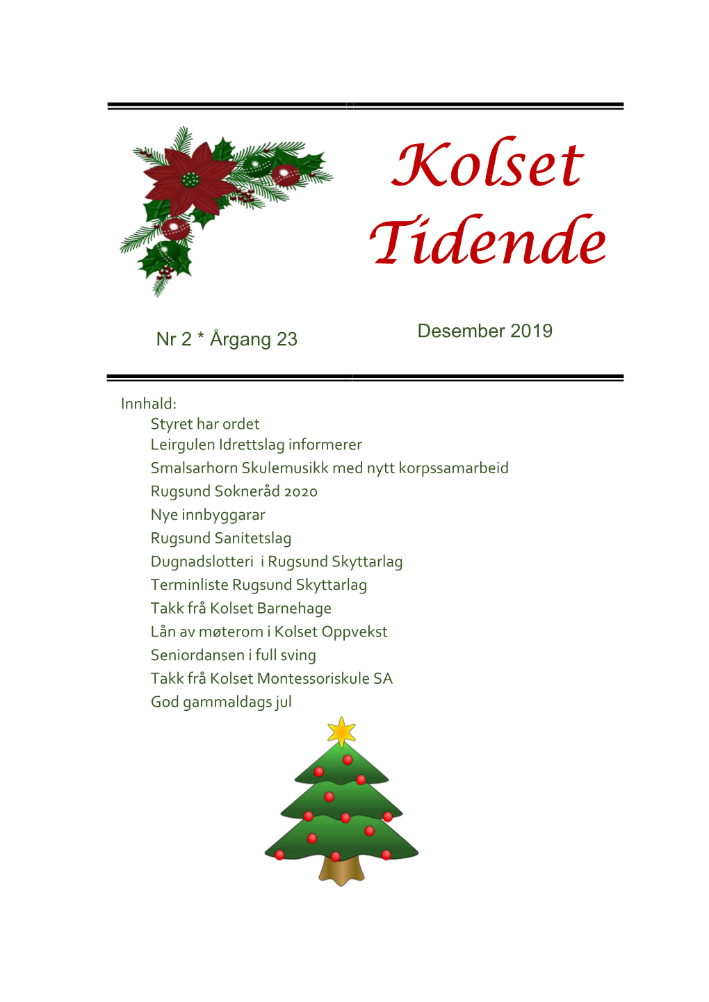 Kolset Tidende