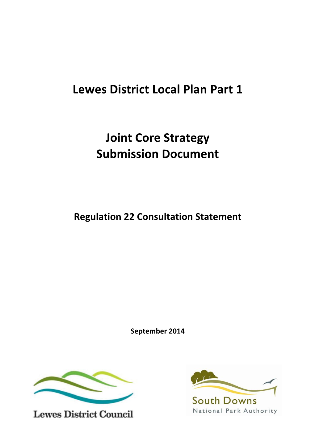 Consultation Statement Submission