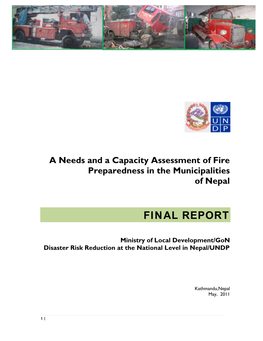 Fire Capacity Assessment Report