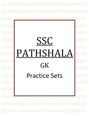 GK Practice Sets
