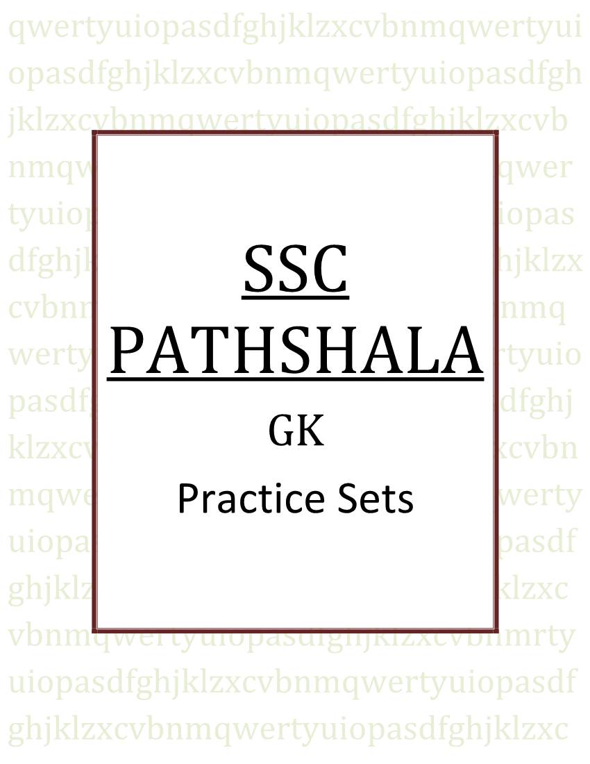 GK Practice Sets