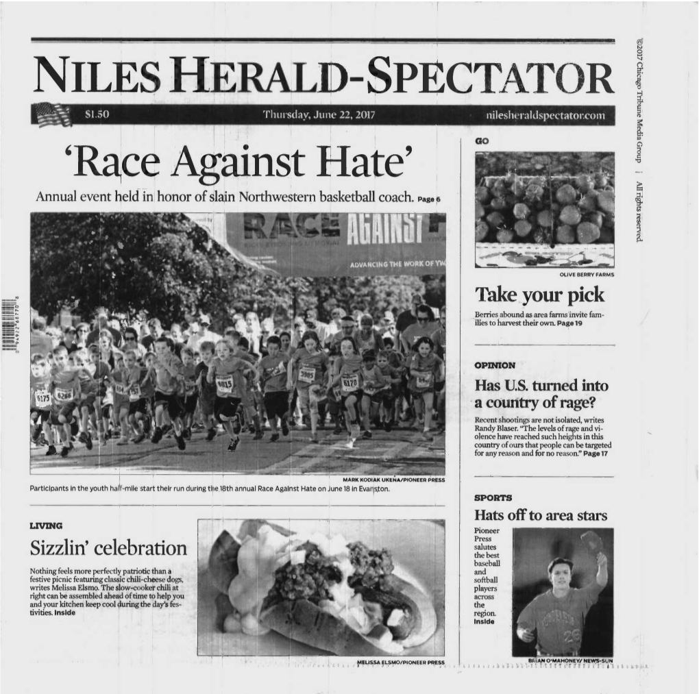 'Race Against Hate' Against 'Race