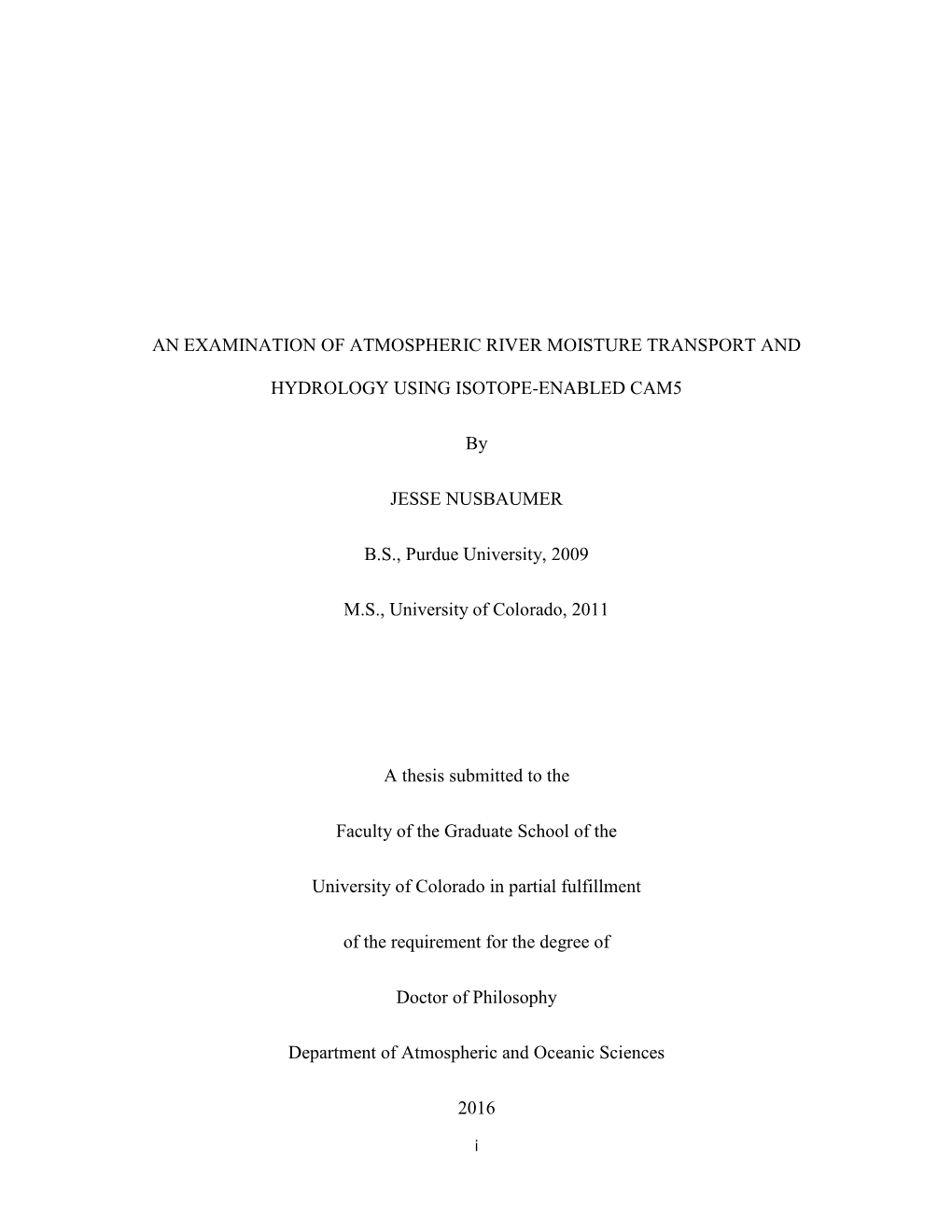 An Examination of Atmospheric River Moisture Transport And